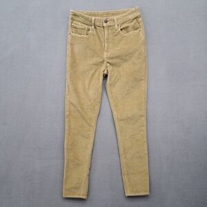 Levi Strauss Co Corduroy Pants Women Size 30x30 Tan Straight Leg Casual